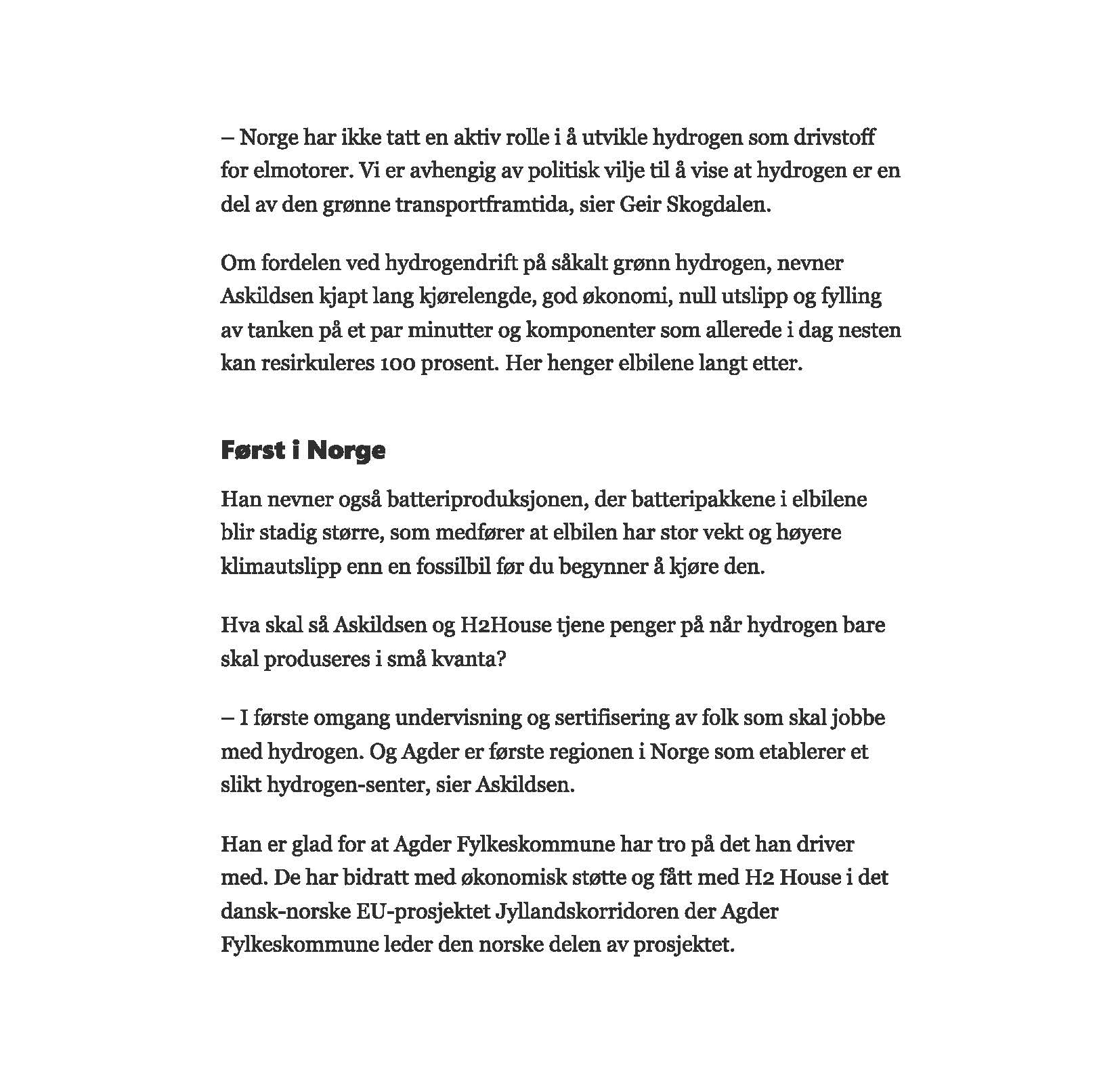 Hydrogenmisjonæren fra Mandal