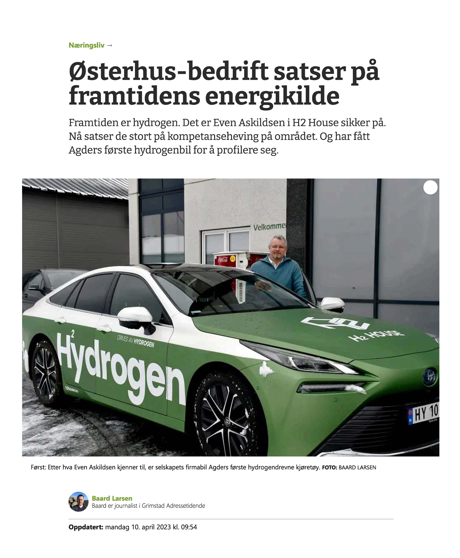 Østerhus-bedrift satser på framtidens energikilde